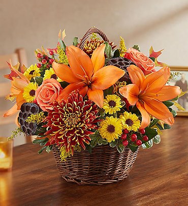 Warm Thoughts of Fall Basket