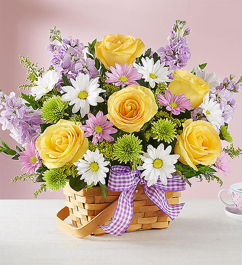 Springtime Wishes Basket